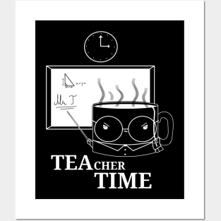 Tea Time Teacher Posters and Art